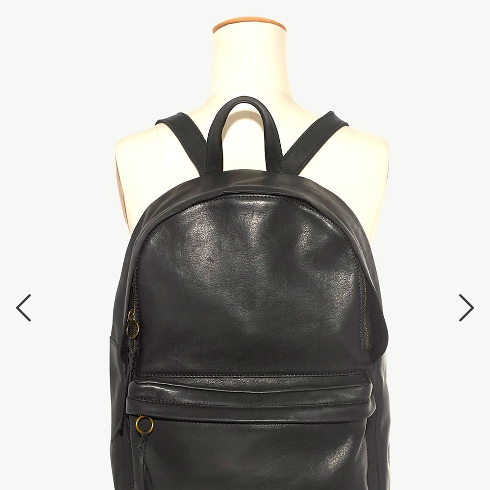 Madewell Leather Backpack.